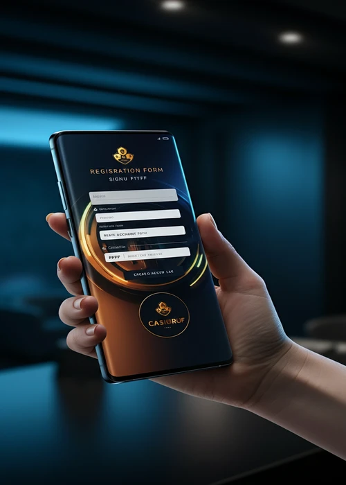 Overzicht van het gestroomlijnde aanmeldformulier van NV Casino, met duidelijke velden voor snelle registratie.
